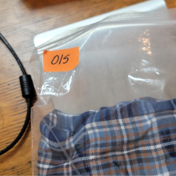 Oh Baby by Motherhood Maternity Plaid Button Down 3/4 Sleeve Shirt Size Small - Picture 12 of 12